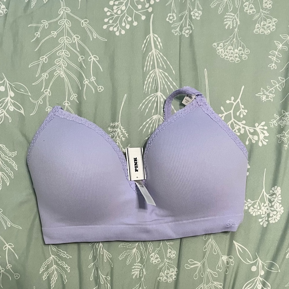 Purple Wireless Bra by PINK Victoria's Secret